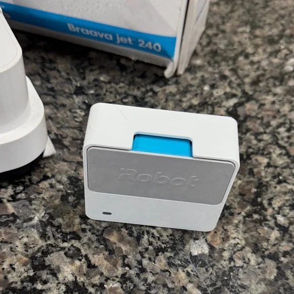 iRobot Braava jet 240 Mopping Robot - White with Blue Accents - Picture 4 of 14